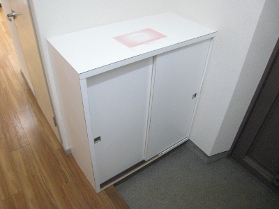 Entrance. Entrance storage