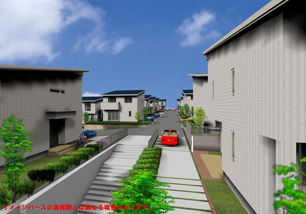 Building plan example (Perth ・ appearance). Cityscape appearance Perth