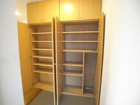 Entrance. It can be stored other than shoes