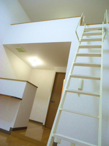 Other room space. Ladder comes with