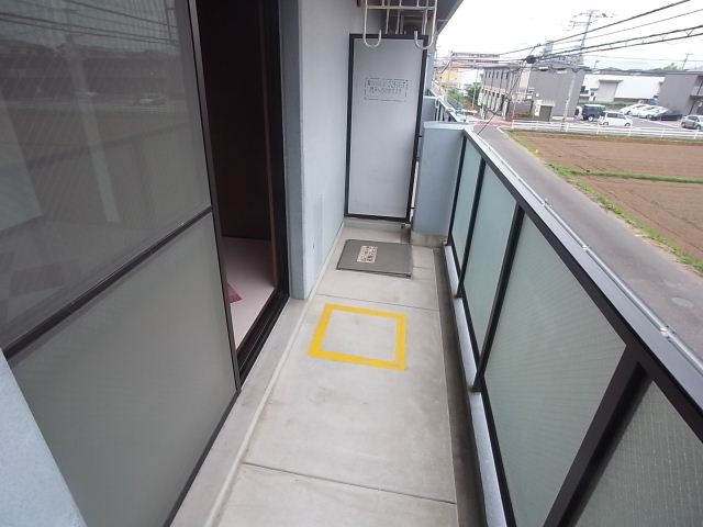 Balcony. It is a veranda. 