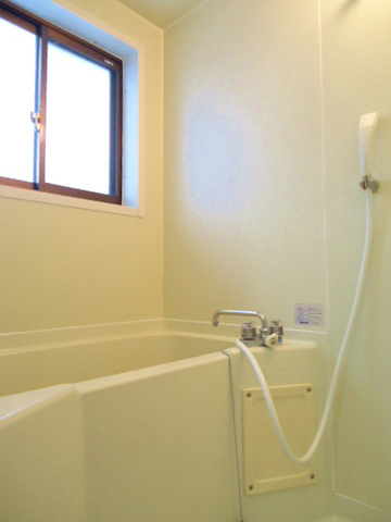 Bath. There is a window