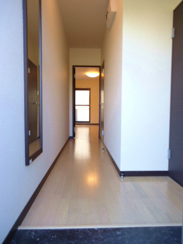 Entrance. There is a corridor