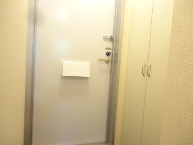 Entrance. Shoes is with a box