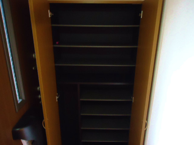 Other room space. You can hold a lot of shoes