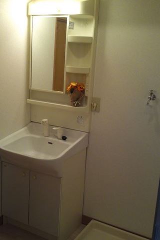 Other room space. Shampoo dresser