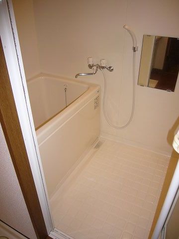 Bath. Water around is also beautiful. 