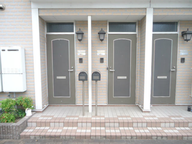 Entrance. Entrance door