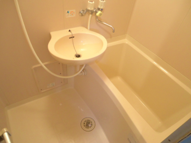 Bath. It is with a basin