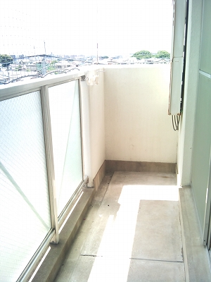 Balcony. Sunny balcony