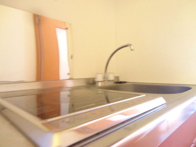 Kitchen. It is with a two-burner IH heater