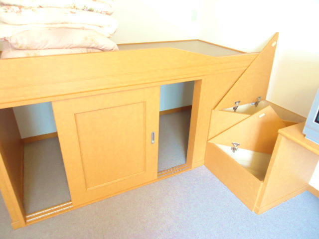 Other room space. Loft Storage under