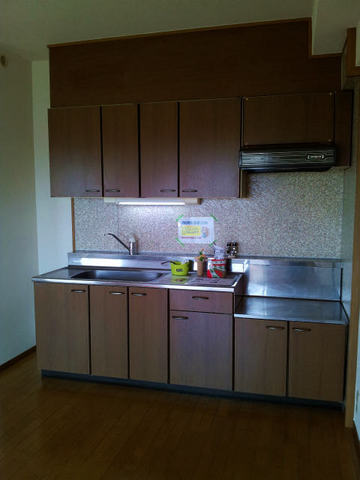 Kitchen. Gas stove brought expressions kitchen