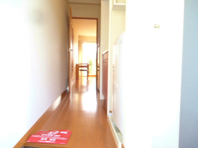 Entrance. There is a corridor