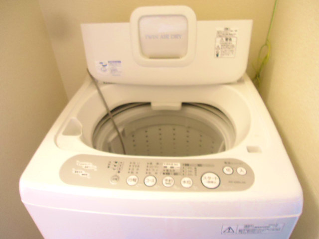 Other room space. It is with a washing machine