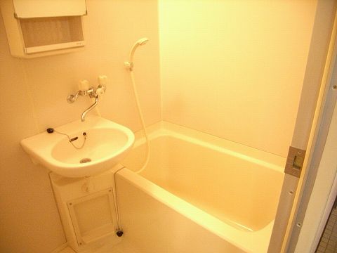 Bath. Water around is also beautiful. 