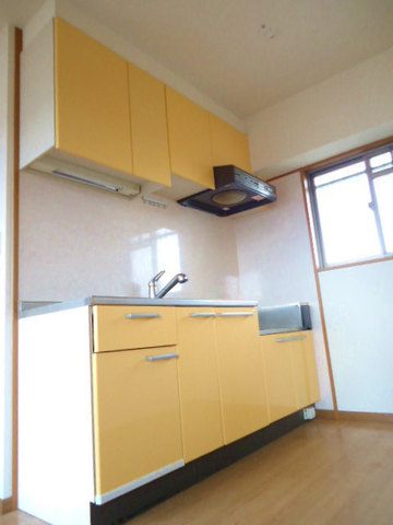 Kitchen. Storage is plenty