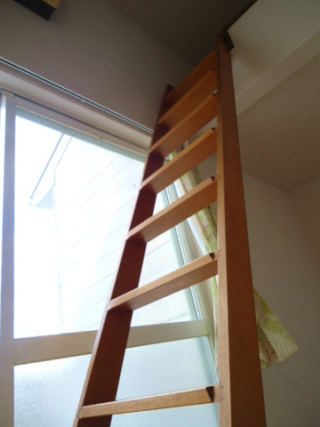 Other room space. It is with a ladder