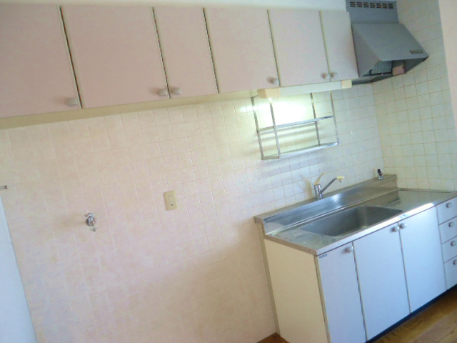 Kitchen. There is plenty of room around the kitchen