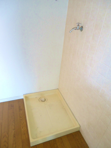 Other room space. It is with in-room washing machine storage