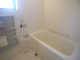 Bath. Bathing with a bay window