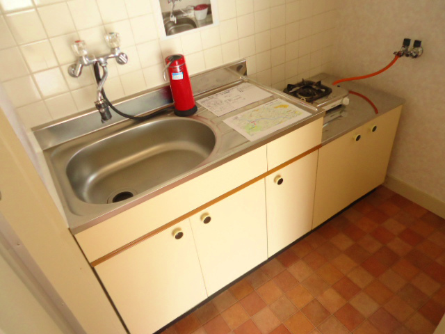 Kitchen. It is a large kitchen