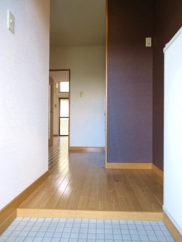 Entrance. There is a corridor