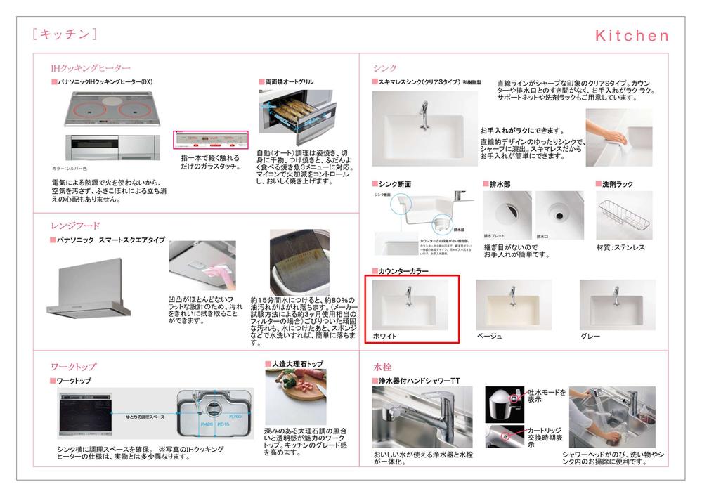 Same specifications photo (kitchen). Kitchen Specification