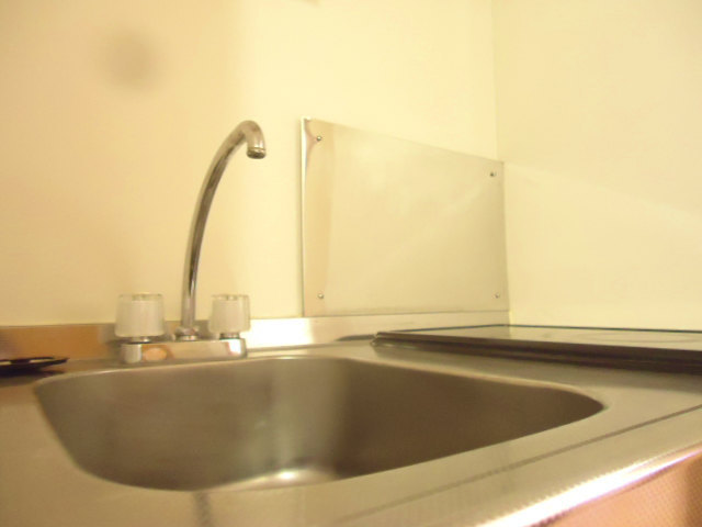 Kitchen. Kitchen is equipped with a two-necked IH heater