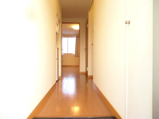 Entrance. There is a corridor