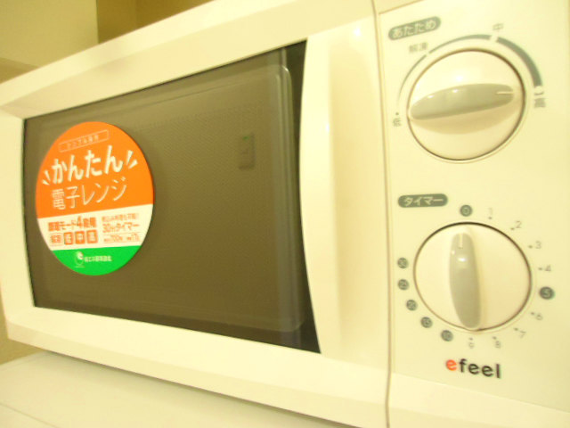 Other room space. It is with a microwave oven