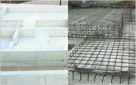 Construction ・ Construction method ・ specification. Haisuji diameter 13 mm, At intervals of 150 mm, Thickness 150 mm. Differential settlement is unlikely to occur because the load is applied to the whole basis, It has very good moisture resistance.