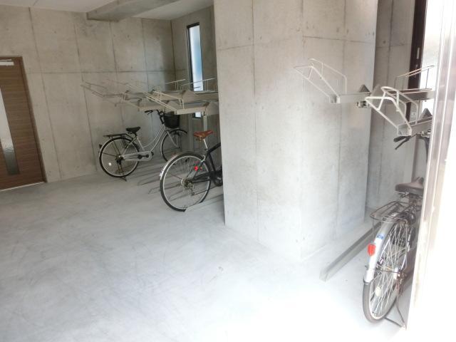 Other common areas. Bicycle-parking space