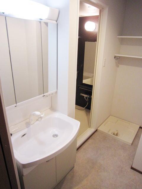 Washroom. Shampoo dresser