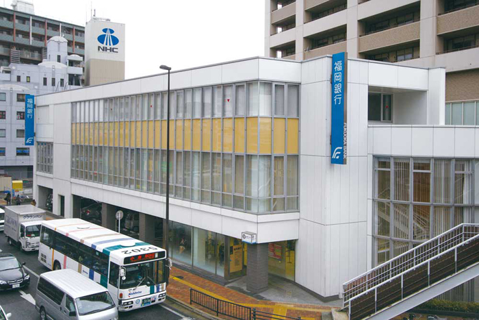 Bank. Fukuoka Mihagino 351m to the branch (Bank)