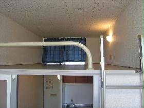Living and room. Floor plan is slightly different depending on your room.
