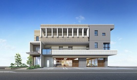 Building appearance. Renovation image view