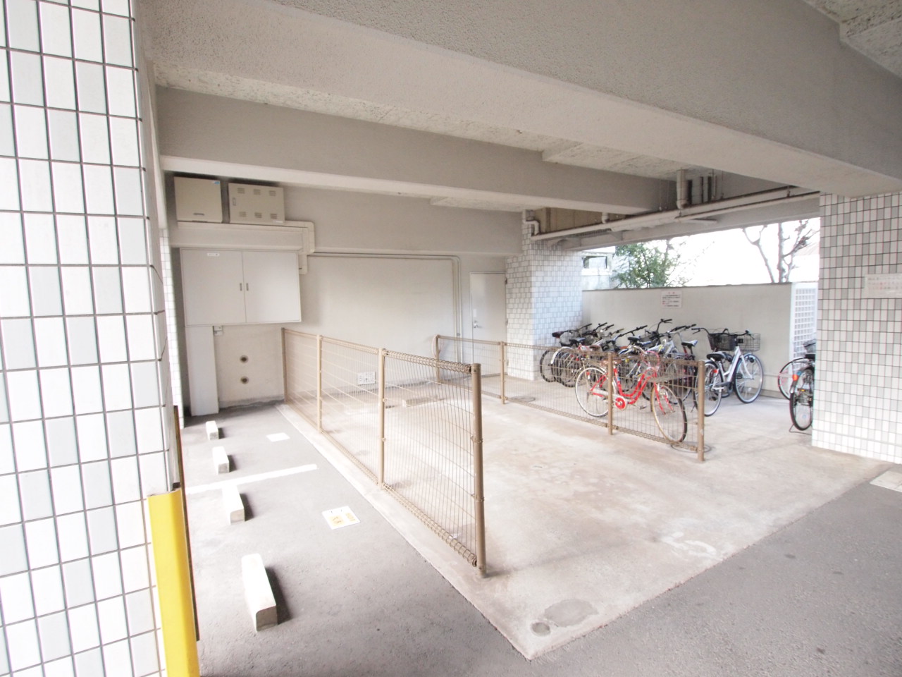 Other common areas. The first floor will be the parking area and parking lot