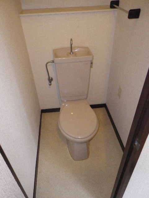 Toilet. Breadth of the toilet is also enough!