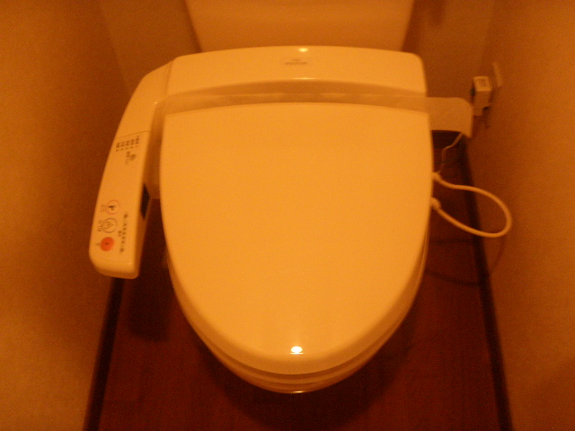 Toilet. With Washlet