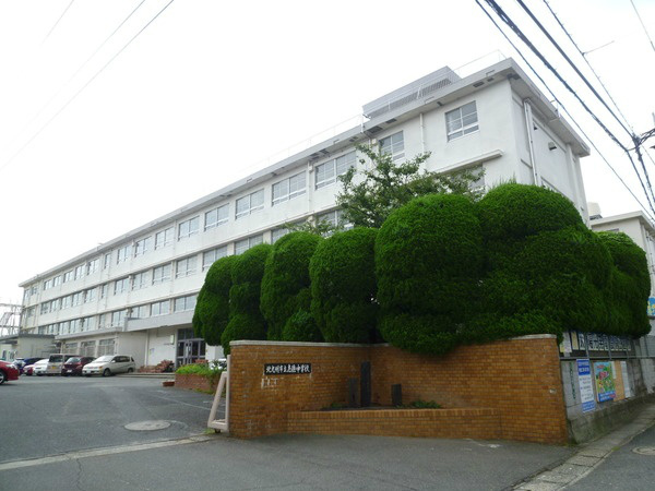 Junior high school. Shitoku 1648m until junior high school (junior high school)