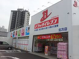 Dorakkusutoa. Drug Eleven northern shop 181m until (drugstore)