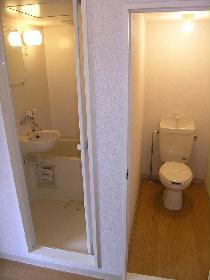 Bath. Floor plan is slightly different due to the room. 