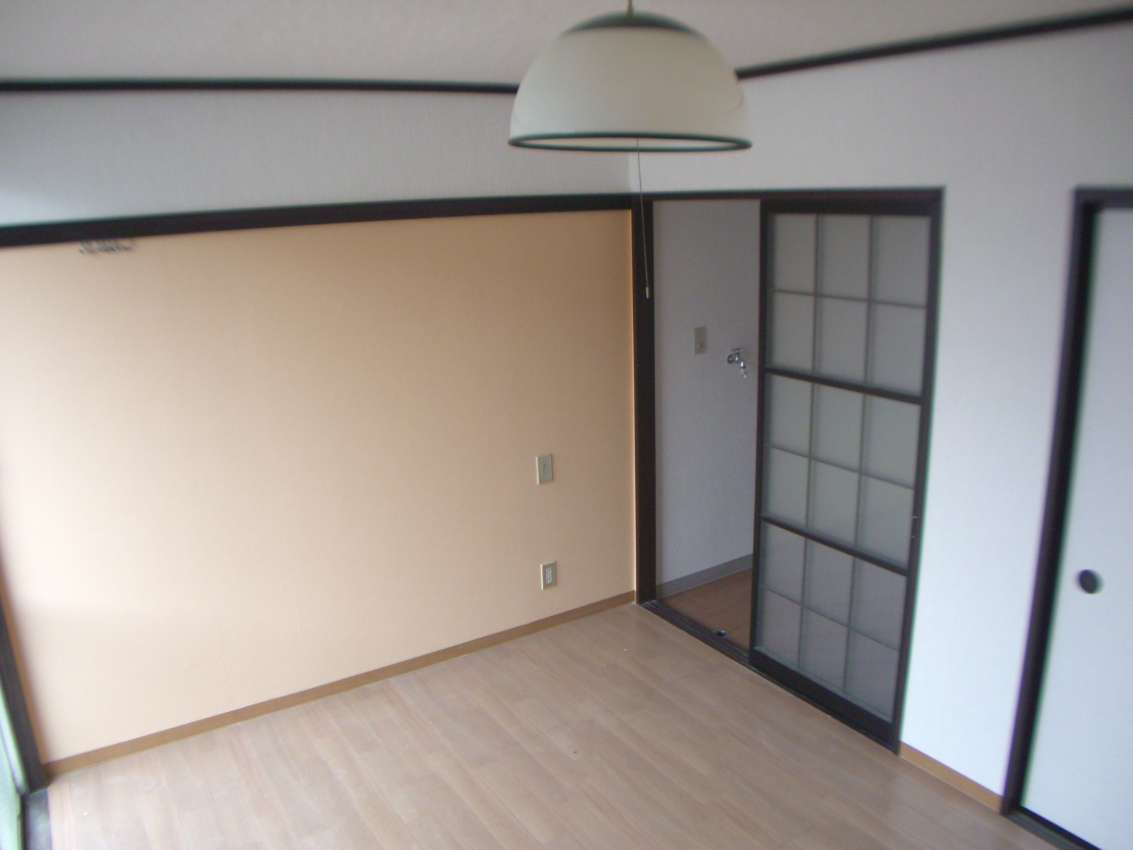 Living and room. Stylish accent Cross (image on the second floor)