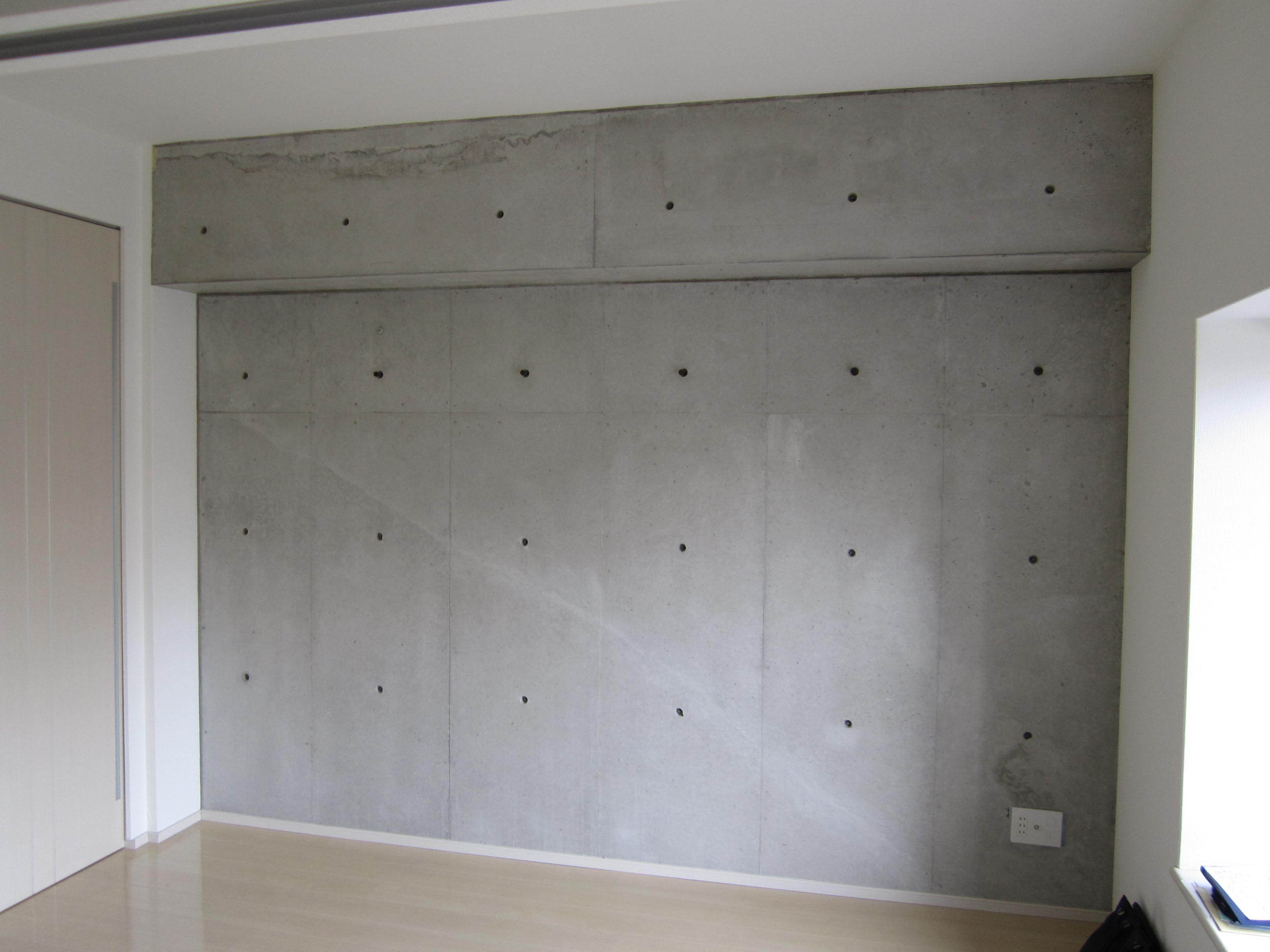 Living and room. Stylishly decorated in white tones