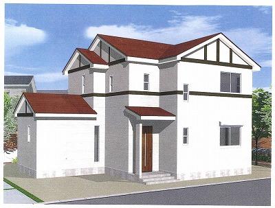 Building plan example (Perth ・ appearance). Ready-built is the appearance Perth No. 5 areas!