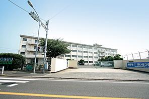 Junior high school. 1900m until Yoshida Junior High School