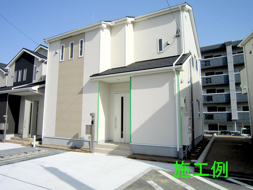 Local appearance photo. It is the example of construction of the same construction company