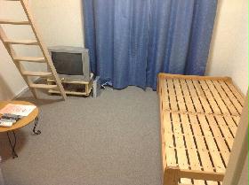 Living and room. Floor plan is slightly different due to the room.