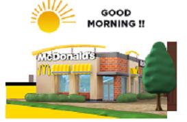 restaurant. 38m to McDonald's Yokodai store (restaurant)